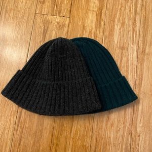 SET OF 2 American Trench Beanies